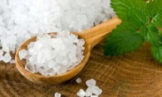 băi cu sare pentru tratarea ciupercilor